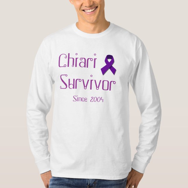 Camiseta purple_image, superviviente de Chiari, desde 2004 (Anverso)