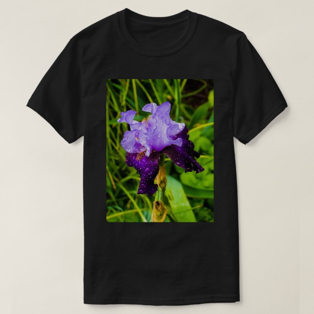Camiseta Purple Iris (Diseño del anverso)