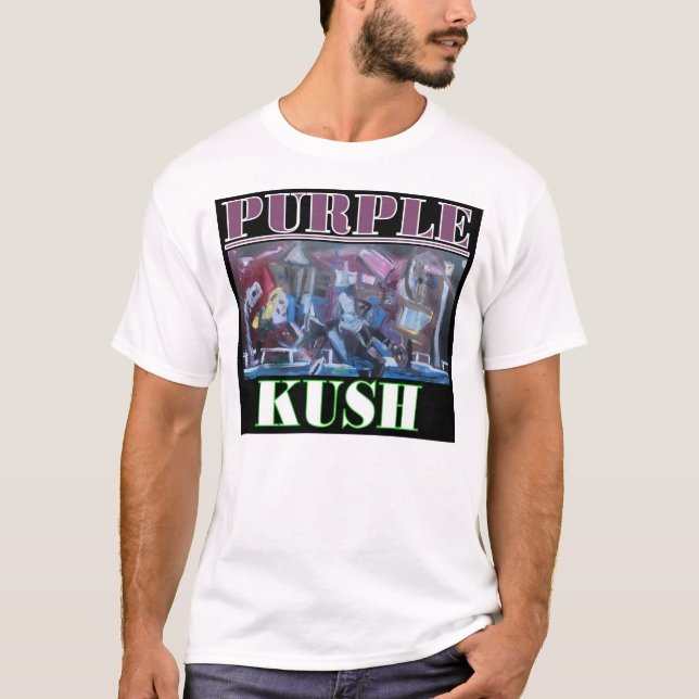 CAMISETA PURPLE KUSH (Anverso)
