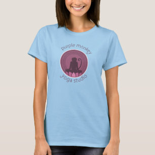 Camiseta Purple Monkey Yogini Shirt