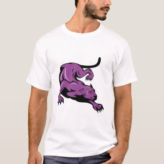 CAMISETA PURPLE PANTHER PERSONALIZADO GRAN CAT GATOS GRANDE