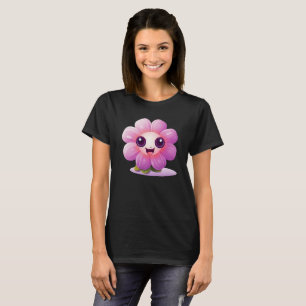 Camiseta Purple Petal Power