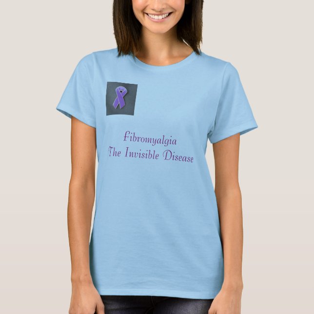 Camiseta purple_pin, enfermedad invisible de (Anverso)