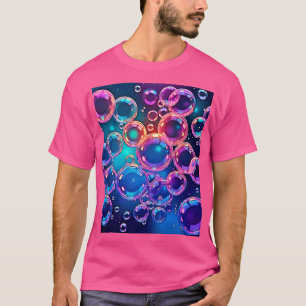 Camiseta Purple Pink Bubble Magic