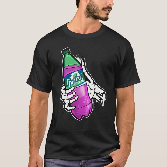 Camiseta Purple Purple abajo sucio taza doble suave de humo (Anverso)