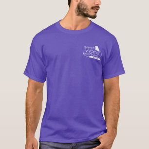 Camiseta Purple T-shirt with MOWPC logo on front & ERA back