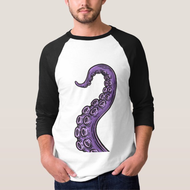 Camiseta Purple Tentacle (Anverso)