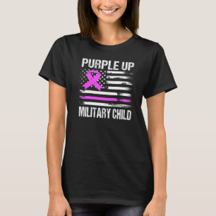 Camiseta Purple Up For Military Child Awareness Moni