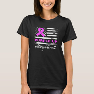 Camiseta Purple Up For Military Child Awareness Moni