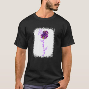 Camiseta Purple Up niño militar Sunflower Leopardo Bleache