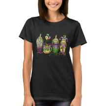PURPLE VERDE ORO MARDI GRAS BEBIDAS