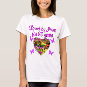 CAMISETA PURPLE WILDFLOWER AMADA POR JESÚS DURANTE 80 AÑOS