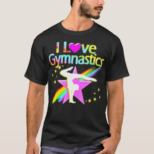 CAMISETA PURPLE Y PINK ME ENCANTA LA GIMNASTICA