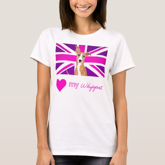 Camiseta PURPLEWHIPPET Basic (Anverso)