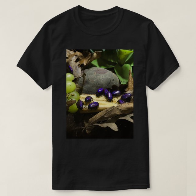 Camiseta púrpura (Diseño del anverso)