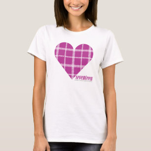 Camiseta Púrpura 2 de la tela escocesa
