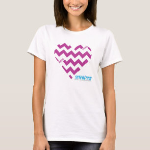 Camiseta Púrpura 2 del zigzag
