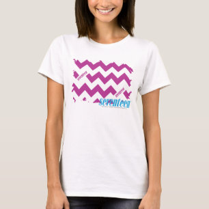 Camiseta Púrpura 3 del zigzag