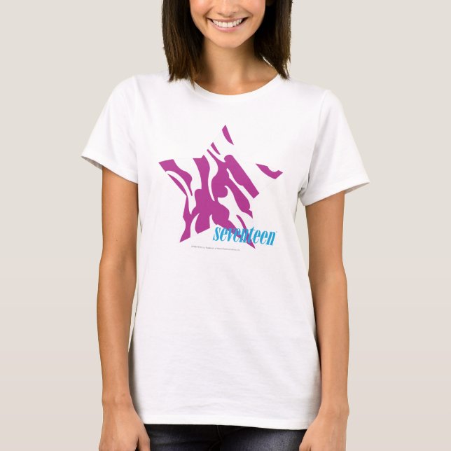 Camiseta Púrpura 4 de la cebra (Anverso)