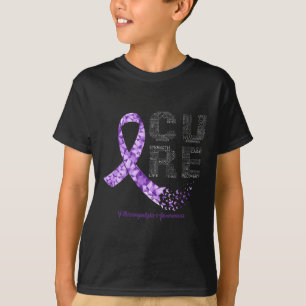 Camiseta Púrpura Cinta Fibromialgia Conciencia