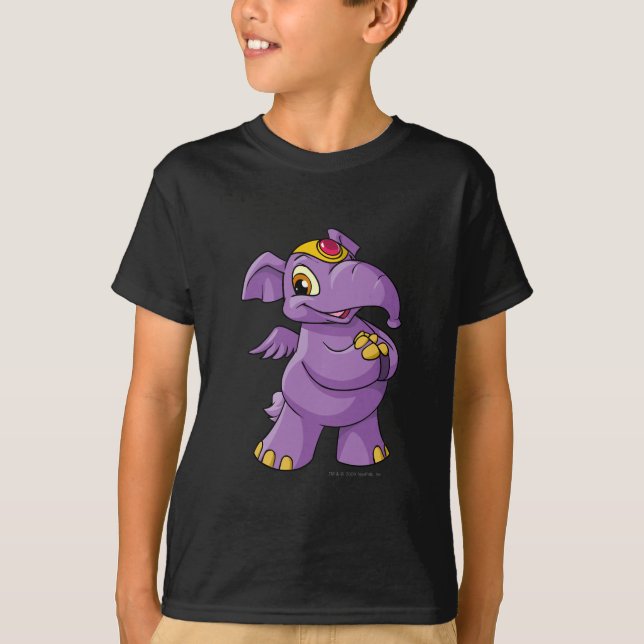 Camiseta Púrpura de Elephante (Anverso)