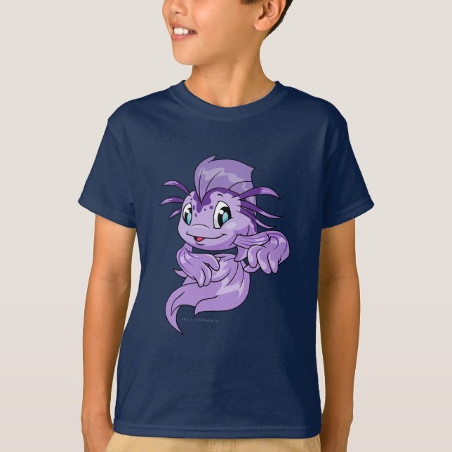 Camiseta Púrpura de Koi (Anverso)