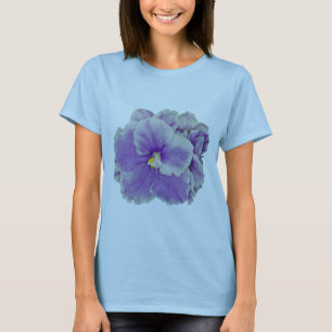 Camiseta Púrpura de la violeta africana