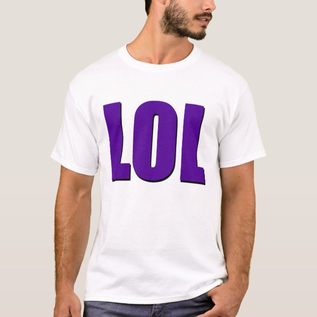 Camiseta Púrpura de LOL (Anverso)