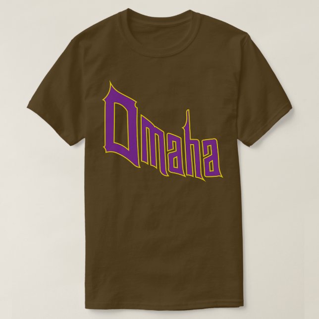 Camiseta Púrpura de Omaha (Diseño del anverso)