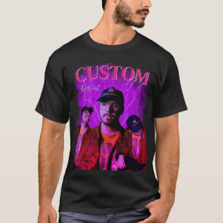 Camiseta púrpura de vaporwave de los 90s bootleg p
