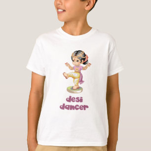 Camiseta Púrpura del bailarín de Desi