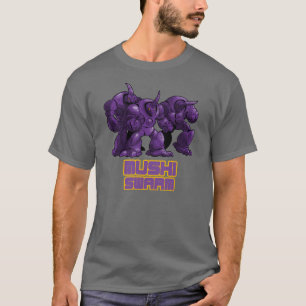 Camiseta Púrpura del enjambre de Mushi