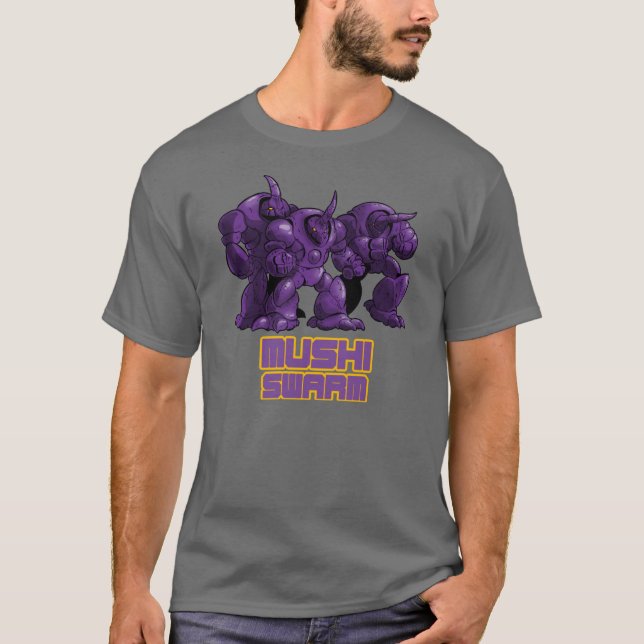 Camiseta Púrpura del enjambre de Mushi (Anverso)