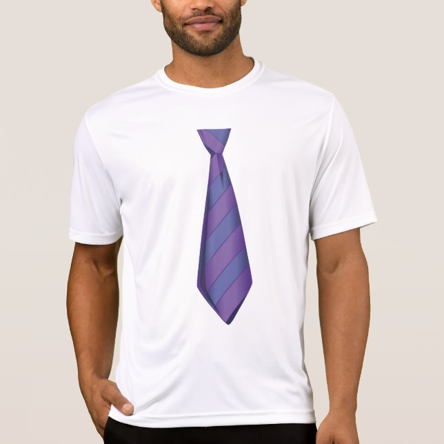Camiseta púrpura del lazo (Anverso)