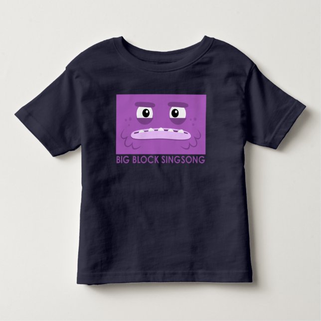 Camiseta púrpura del niño de Dah de la camiseta (Anverso)