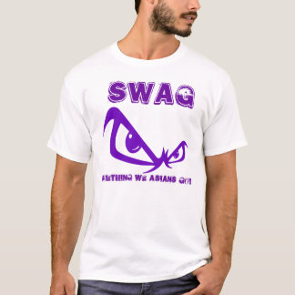 Camiseta Púrpura del SWAG