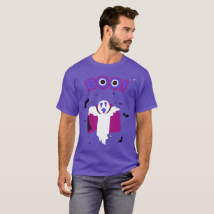 Camiseta púrpura Drácula Boo