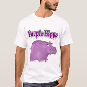 Camiseta Púrpura Hippo