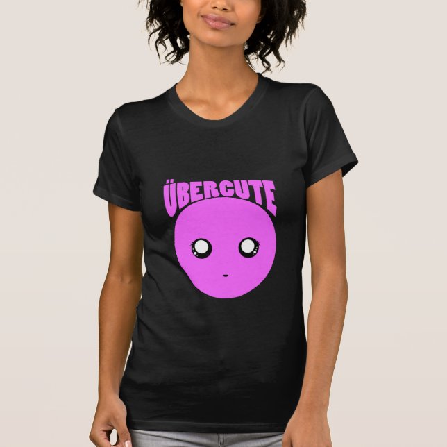 Camiseta Púrpura linda de Über (Anverso)