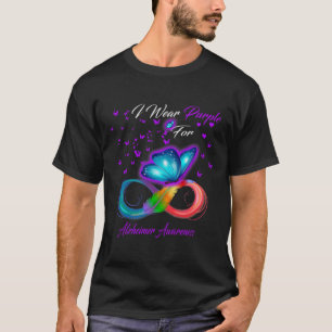 Camiseta Púrpura Para Concienciación Sobre El Alzheimerheim
