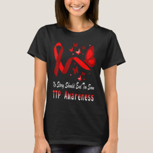 Camiseta Púrpura trombótica trombocitopénica TTP Conciencia