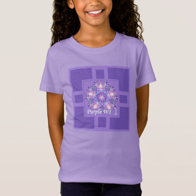 Camiseta Púrpura W1 (Anverso)