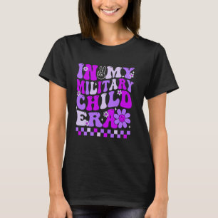 Camiseta Purpuréate por los niños militares en mi hijo mili