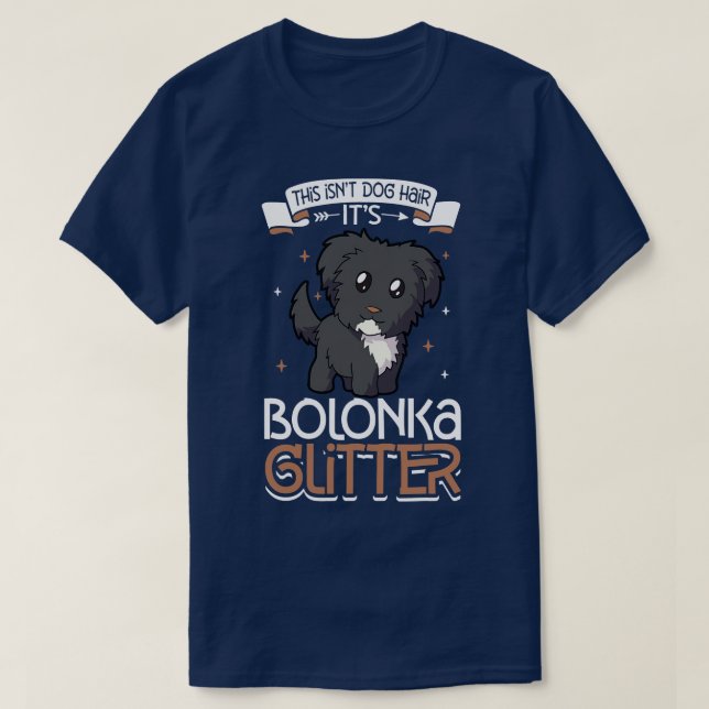 Camiseta Purpurina Bolonka (Diseño del anverso)