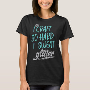 Camiseta Purpurina de artesanía de cartón tan duro
