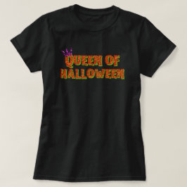 Camiseta Purpurina De La Reina De Halloween