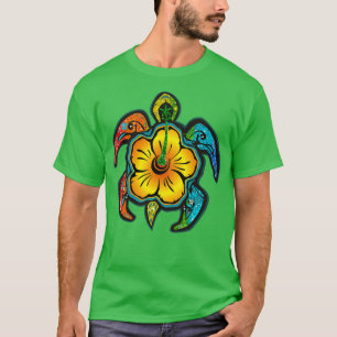 Camiseta Purpurina de tortugas marinas