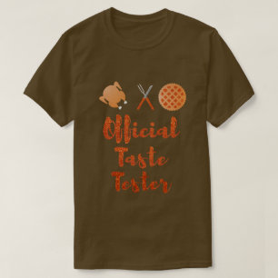 Camiseta Purpurina del Día de Acción de Gracias de Taste Of