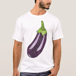 Camiseta Purpurina Eggplant