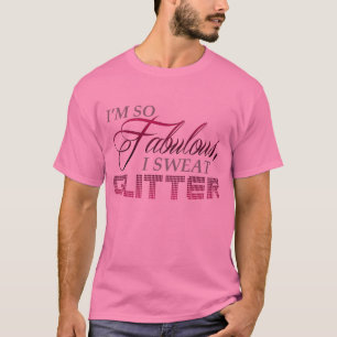 Camiseta Purpurina gay fabuloso